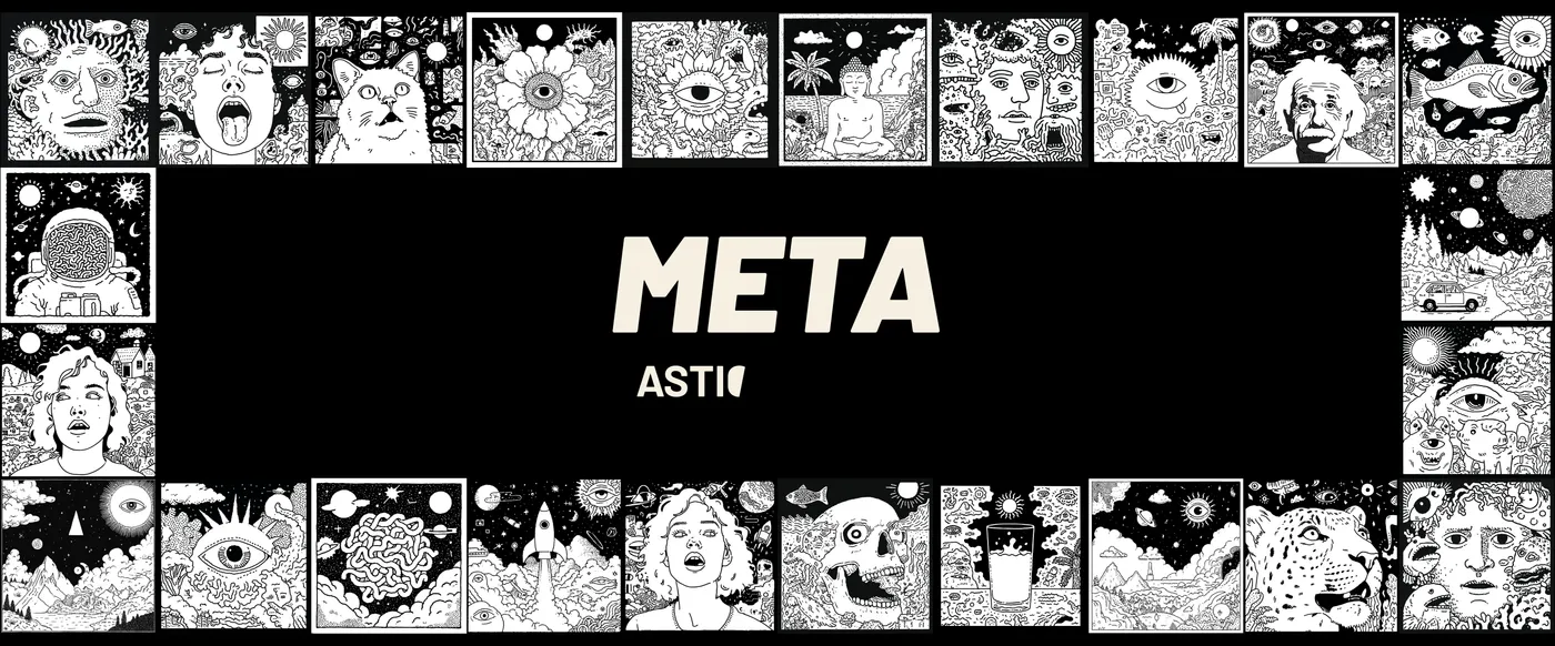 META sign