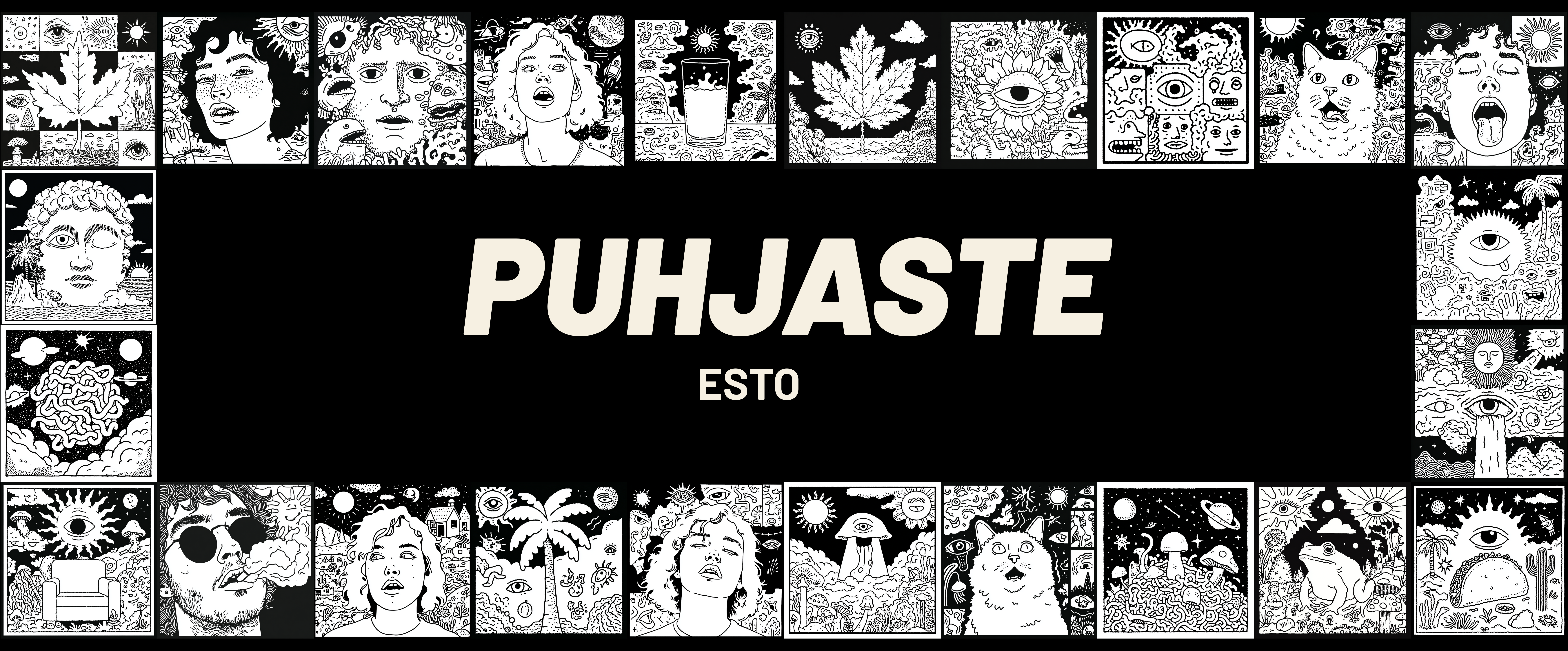 PUHJASTE sign