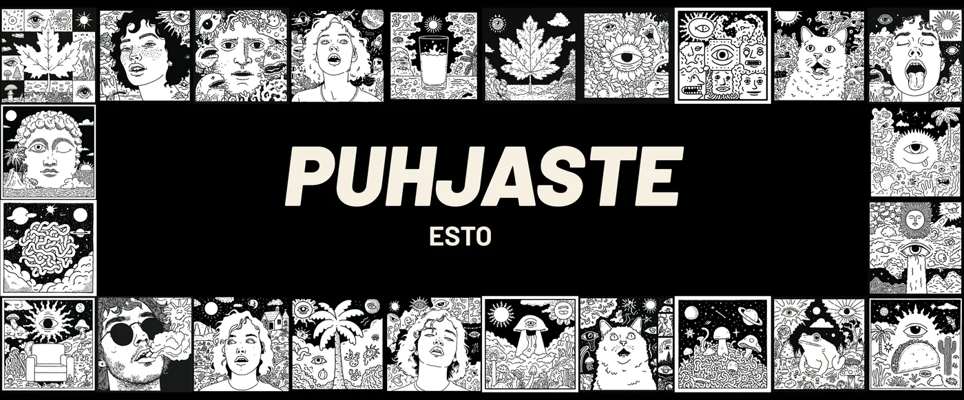 PUHJASTE sign