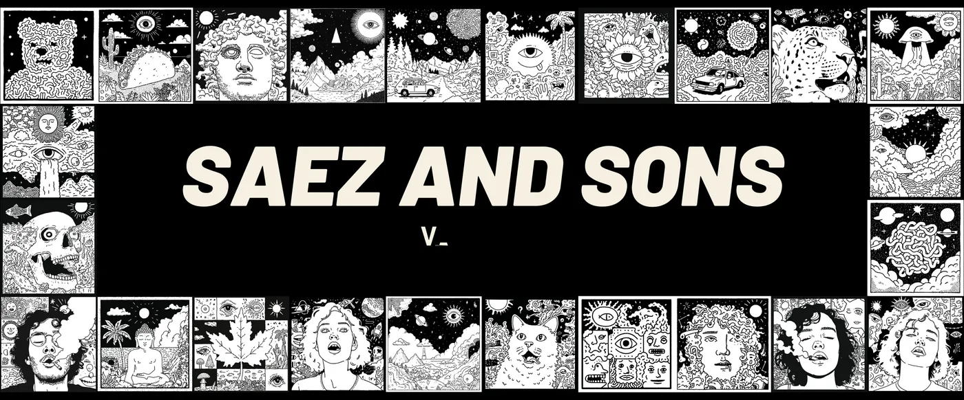 SAEZ AND SONS sign