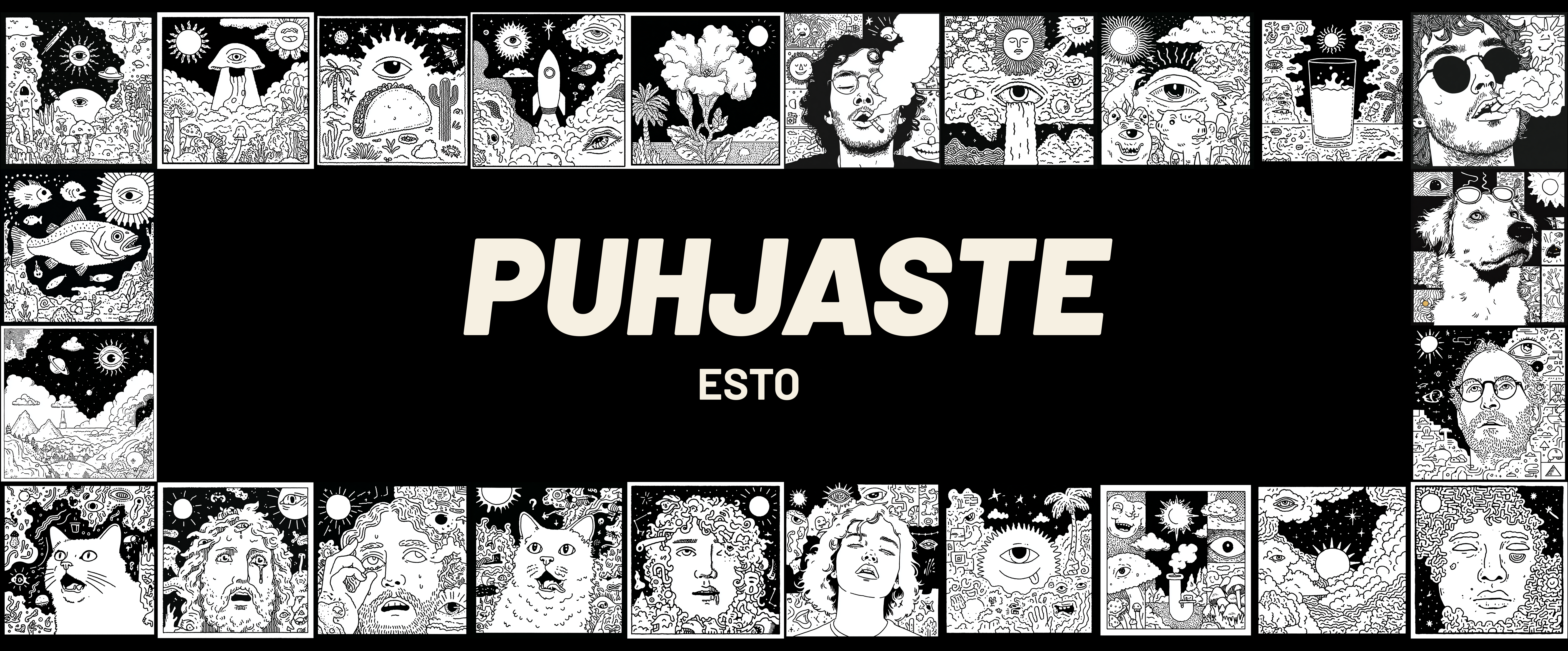 PUHJASTE sign