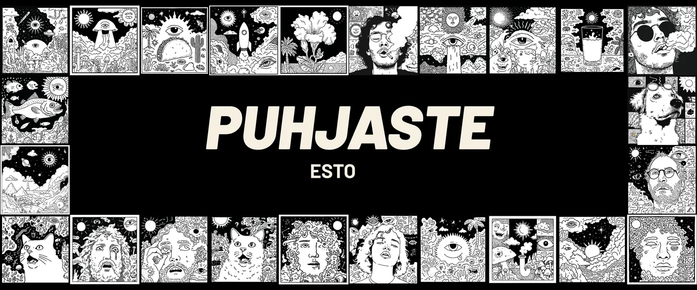 PUHJASTE sign