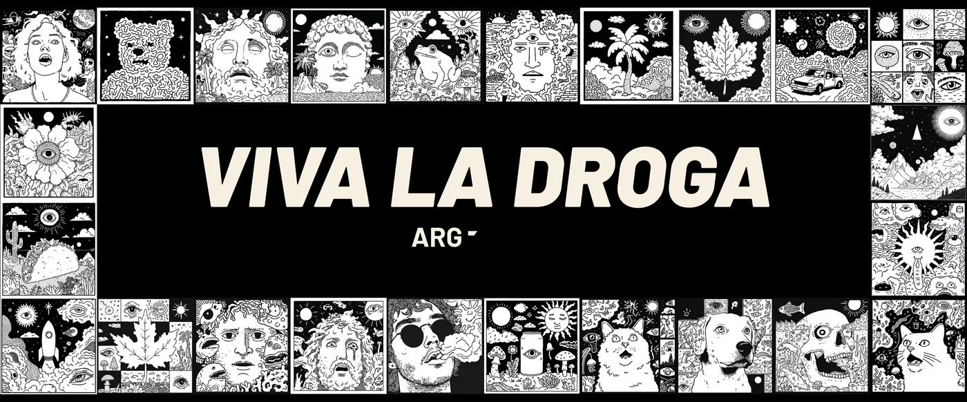 Viva la droga sign