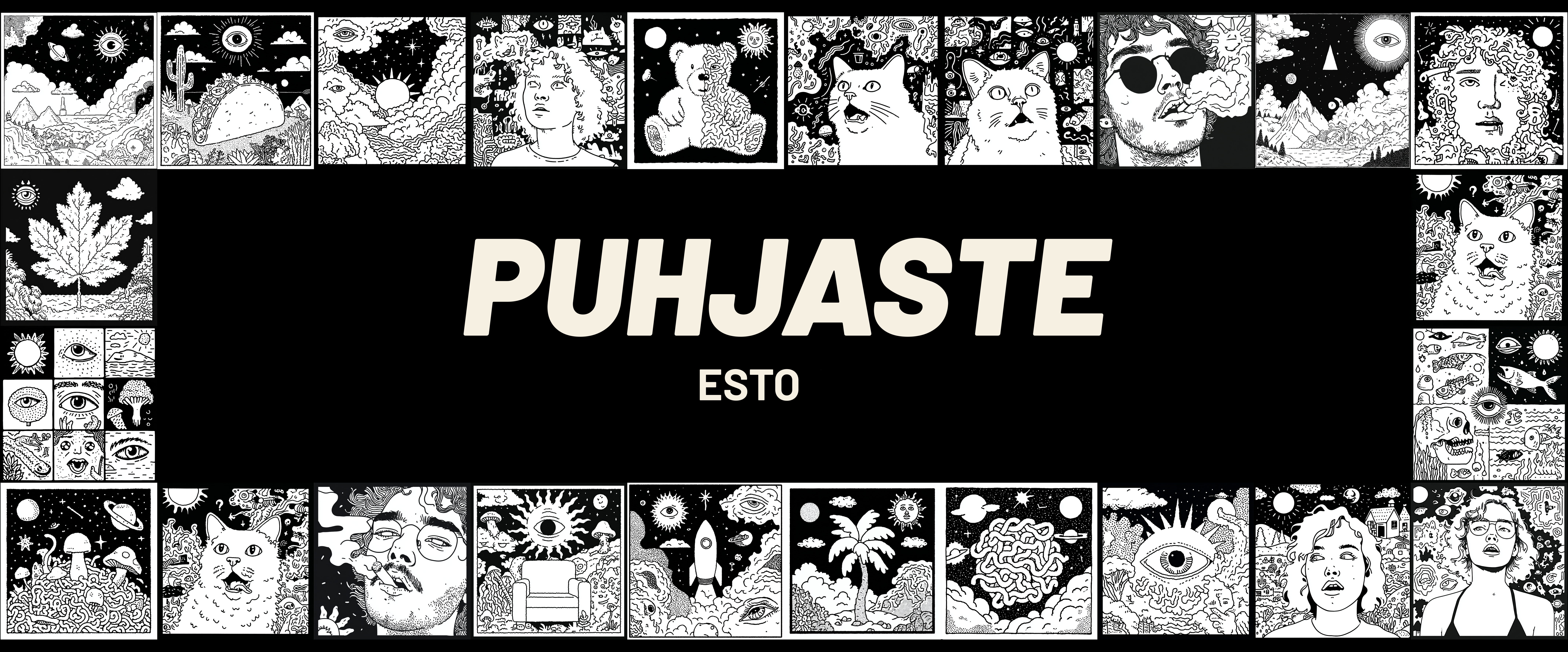 PUHJASTE sign