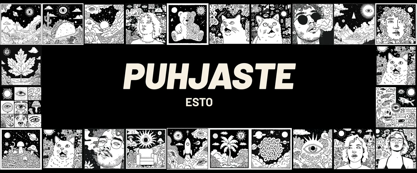PUHJASTE sign