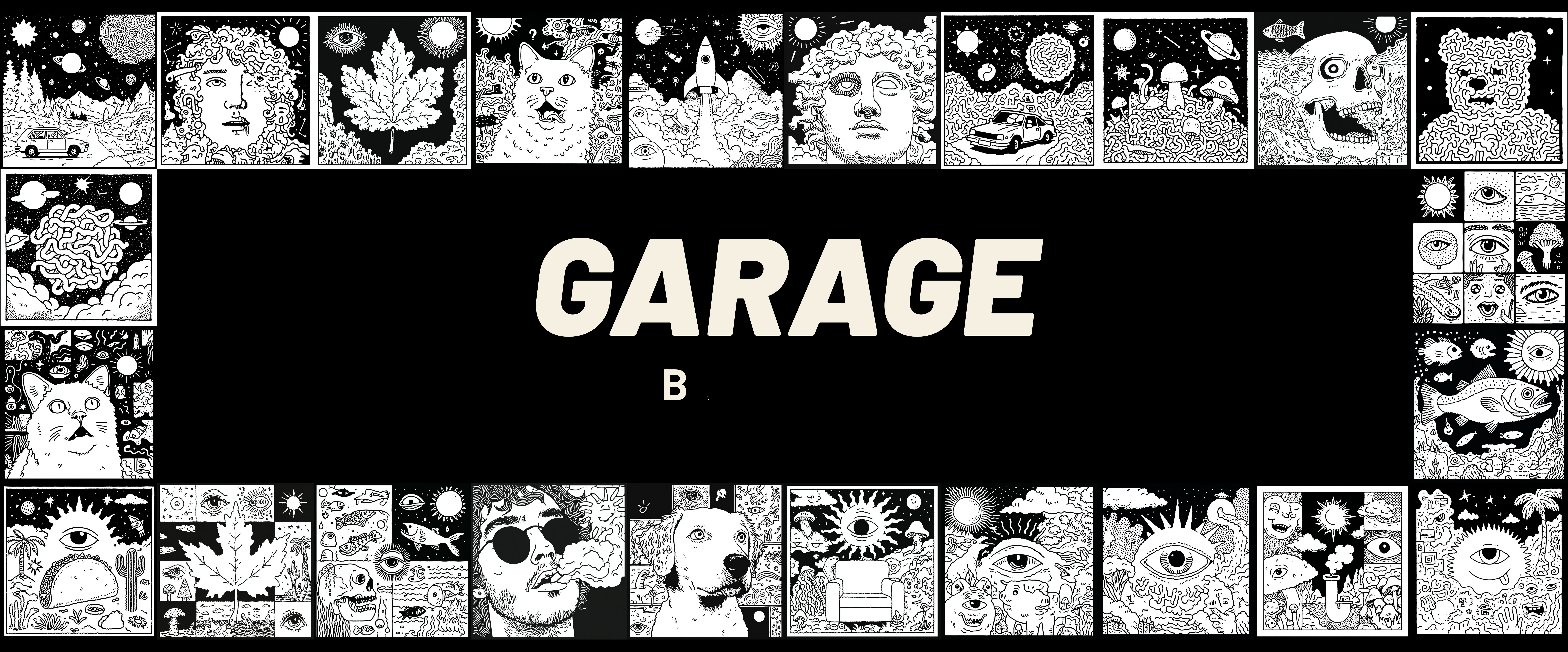 GARAGE sign