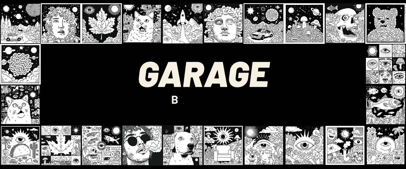 GARAGE sign