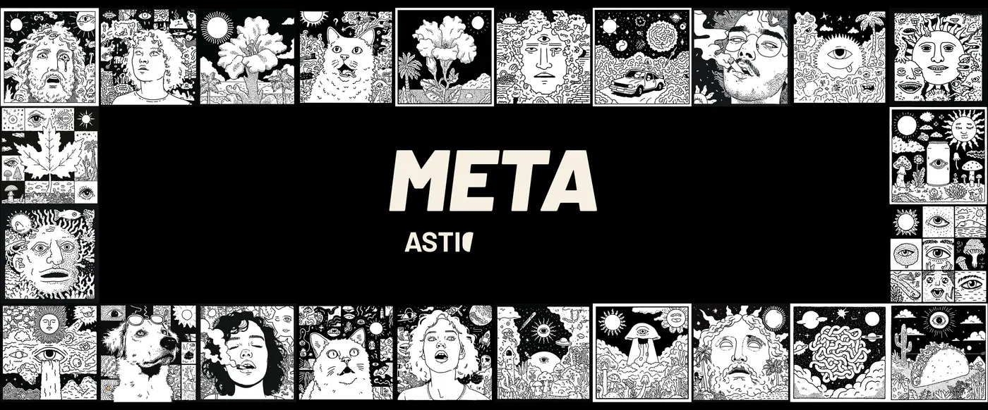 META sign