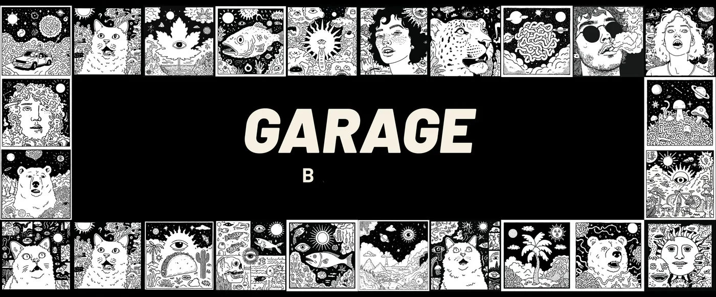 GARAGE sign