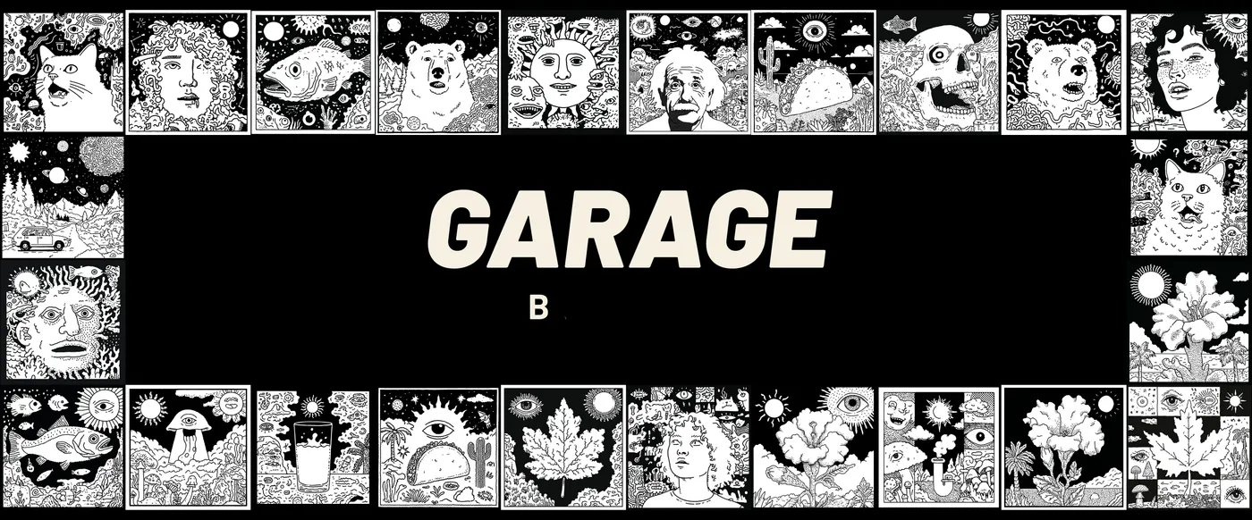 GARAGE sign