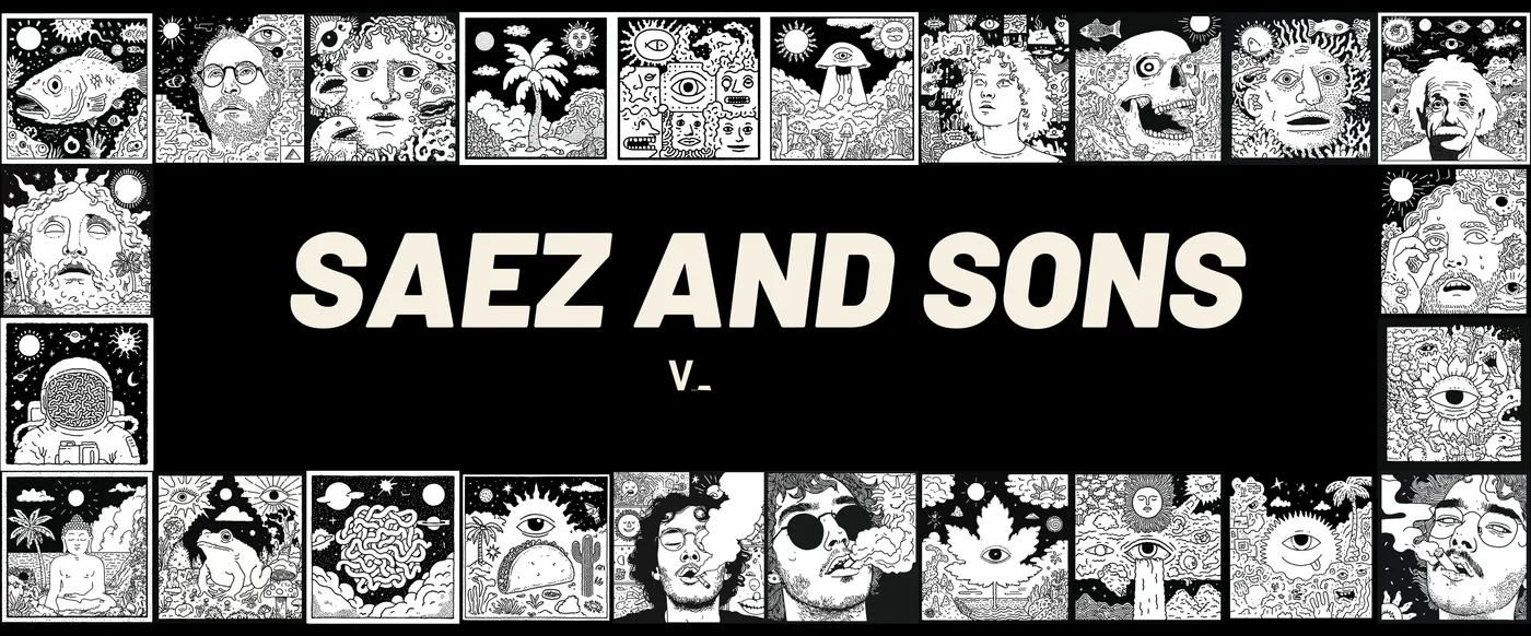 SAEZ AND SONS sign