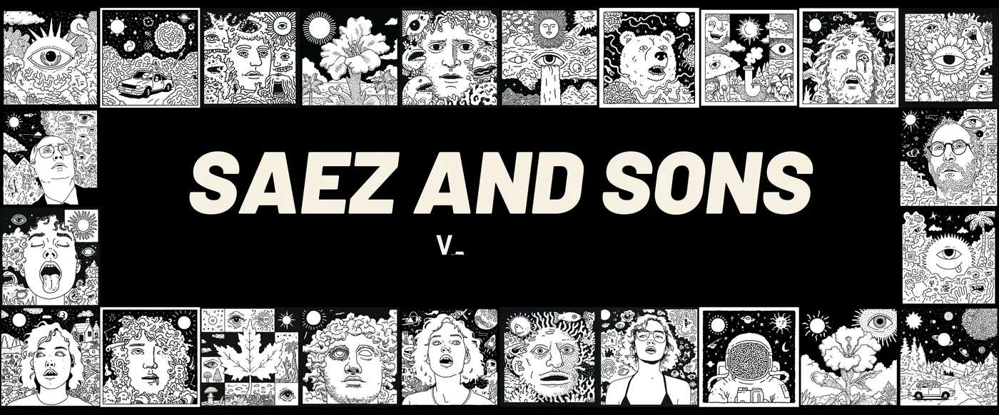 SAEZ AND SONS sign